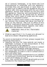 Preview for 6 page of Amica FC100.4 Operating Instructions Manual