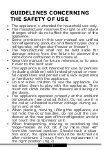 Предварительный просмотр 5 страницы Amica FC126.4 Operating Instructions Manual