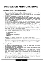 Preview for 16 page of Amica FC126.4 Operating Instructions Manual