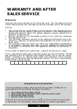 Preview for 24 page of Amica FC126.4 Operating Instructions Manual