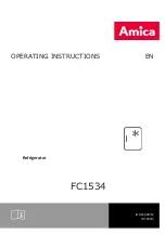 Amica FC1534 Operating Instructions Manual preview