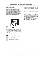 Preview for 15 page of Amica FC202BSW Operating Manual