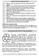 Предварительный просмотр 16 страницы Amica FD 4011 Operating Instructions Manual