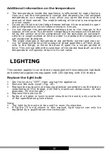 Preview for 13 page of Amica FDR2213DB Operating Instructions Manual