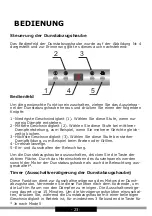 Предварительный просмотр 23 страницы Amica FH 664 620 E Operating Instructions Manual