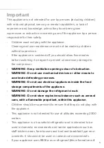 Preview for 5 page of Amica FK2623F Directions For Installation, Use And Maintenance