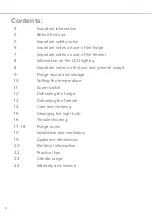 Preview for 2 page of Amica FK3023 Installation, Use And Maintenance Manual