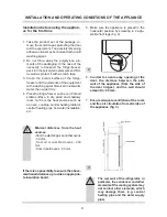 Предварительный просмотр 9 страницы Amica FK312BSW Operating Manual