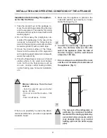 Предварительный просмотр 9 страницы Amica FK320HSW Operating Manual