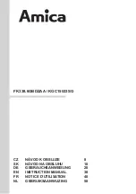 Preview for 1 page of Amica FK338.6GBDZAA Instruction Manual