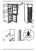 Предварительный просмотр 4 страницы Amica FK338.6GBDZAA Instruction Manual