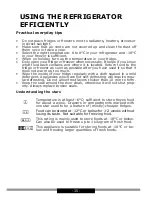 Preview for 15 page of Amica FKR29653B Operating Instructions Manual