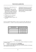 Предварительный просмотр 76 страницы Amica FZ041.3 Operating Manual