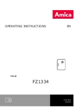 Preview for 1 page of Amica FZ1334 Operating Instructions Manual