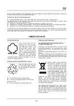 Предварительный просмотр 25 страницы Amica FZ136.3 Operating Manual