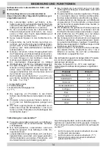 Preview for 14 page of Amica GS15454W Instruction Manual