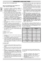 Preview for 26 page of Amica GS15920W Instruction Manual