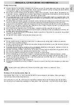 Preview for 15 page of Amica JSM 4011 Operating Instructions Manual