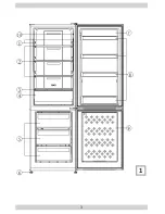 Preview for 3 page of Amica KGC15483W Instruction Manual