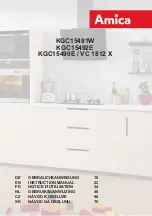 Amica KGC15490E Instruction Manual preview