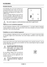 Предварительный просмотр 38 страницы Amica KMC Series Instruction Manual