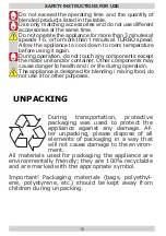 Preview for 15 page of Amica MD 1011 Operating Instructions Manual