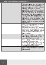 Preview for 8 page of Amica MI 625 AGB Operating Instructions Manual