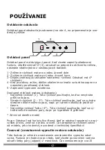 Предварительный просмотр 42 страницы Amica OKM6652IS Operating Instructions Manual