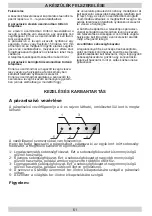 Предварительный просмотр 61 страницы Amica OKP6545S Instruction Manual