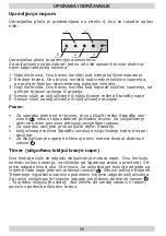 Предварительный просмотр 69 страницы Amica OKP6545S Instruction Manual