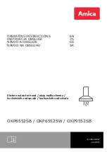 Amica OKP6552SB Operating Instructions Manual preview