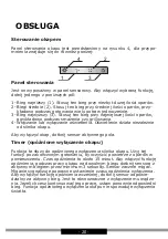 Предварительный просмотр 20 страницы Amica OKS6512SB STUDIO Operating Instructions Manual