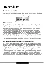 Предварительный просмотр 71 страницы Amica OKS6541S Operating Instructions Manual