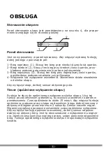 Preview for 31 page of Amica OKS6541T Operating Instructions Manual