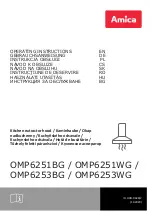 Amica OMP6251BG Operating Instructions Manual preview