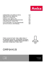 Preview for 1 page of Amica OMP6441B Operating Instructions Manual