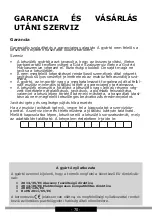 Preview for 70 page of Amica OMP6552BG Operating Instructions Manual