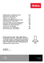 Amica OSC Series Operating Instructions Manual preview