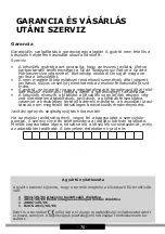 Preview for 70 page of Amica OSC Series Operating Instructions Manual