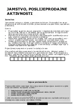 Preview for 113 page of Amica OSC Series Operating Instructions Manual