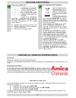 Предварительный просмотр 17 страницы Amica OTC611I Instruction Manual