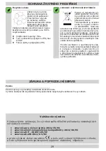 Preview for 29 page of Amica OTP6241I/ST 62 AX Instruction Manual