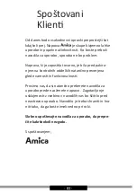 Preview for 83 page of Amica OTP6243BG Operating Instructions Manual