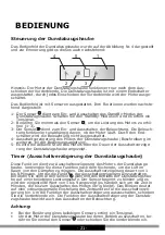 Предварительный просмотр 21 страницы Amica OTP9651BG Operating Instructions Manual