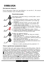 Preview for 20 page of Amica OWC4441BO Operating Instructions Manual