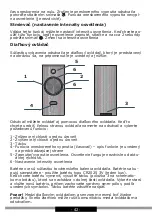 Preview for 42 page of Amica OWC4441BO Operating Instructions Manual