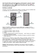 Preview for 43 page of Amica OWC4445BP Operating Instructions Manual