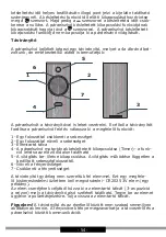 Preview for 54 page of Amica OWC4445BP Operating Instructions Manual