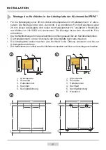 Preview for 11 page of Amica PB 4V 0 Series Instruction Manual