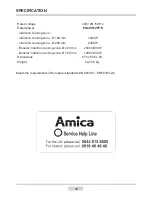 Предварительный просмотр 36 страницы Amica PB*4VI512FTB Series User Manual